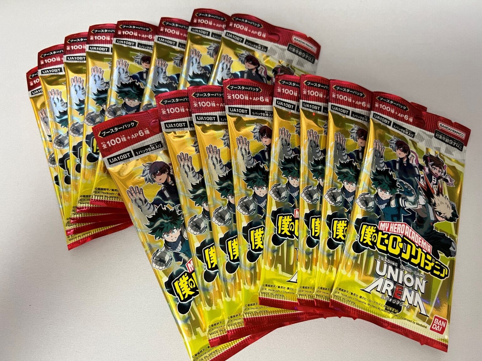 2BOX 僕のヒーローアカデミア UNION ARENA Vol.2 テープ付き UNION